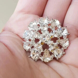 Sparkly vintage button